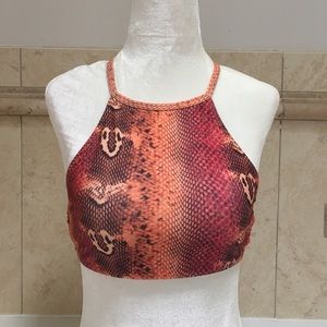 Gorgeous snake print top size XS